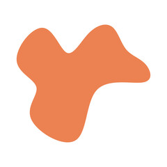 Abstract blob shape vector element 