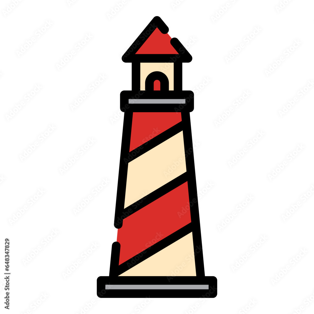 Canvas Prints lighthouse illustration