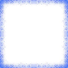 Obraz premium Luxury Teal Blue Sparkle Glitter Frame Border
