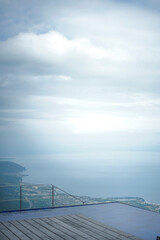 びわ湖テラスから眺める琵琶湖