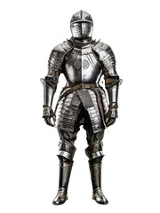 Fototapeta na wymiar medieval knight in armour