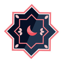 islamic star crescent moon