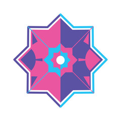 islamic star abstract design