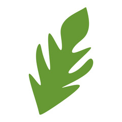  Algae plant abstract recolorable vector element