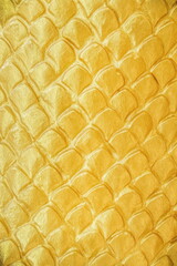 Scale naga gold yellow texture abstract seamless patterns colorful bright background - obrazy, fototapety, plakaty