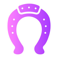 horse shoe Gradient icon