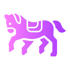 horse Gradient icon