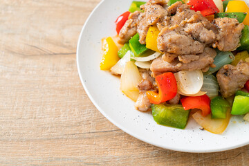 Stir Fried Pork with Black Pepper