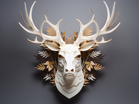 ntricate paper art masks inspired by wildlife, bringing the beauty and spirit of animals to life through delicate craftsmanship