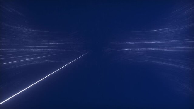 3d animation of travelling at the speed of light