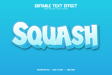 Editable 3d text effect styles