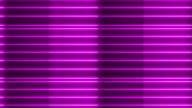 Neon lights glowing futuristic trendy colorful seamless neon light line technology motion background,Video animation of glowing neon polygons abstract background.4k