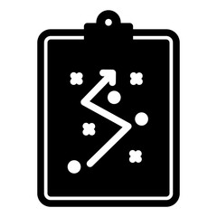Strategy clipboard icon
