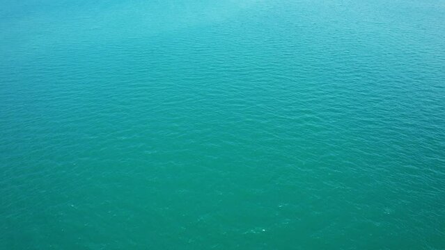 Waves sea water surface nature background,Open sea, Bird's eye view ocean in sunny day,Sea ocean waves water background