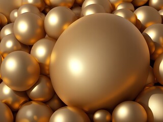 golden eggs in a row