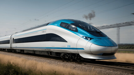 Fototapeta premium bullet train