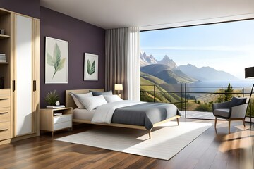 Bedroom interior design 