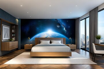 interior of a bedroom