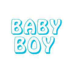 3D Baby Boy Svg, 3D Words Svg, Cute Baby Boy Svg, Baby boy Shirt svg, Baby boy Onesie svg, Gift for Baby boy, Baby Quotes, Cut Files Cricut, Svg Files for Cricut
