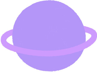 Purple Saturn