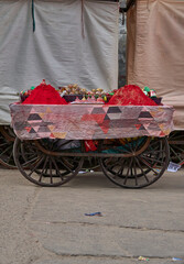 A hindu religious stall