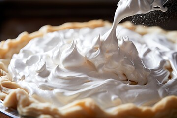 Close-Up Photograph of Marshmallow Fluff Being Spread, A Heavenly Cloud of Sweetness