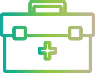 Obraz premium first aid icon