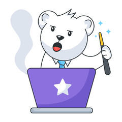 Working Bear 