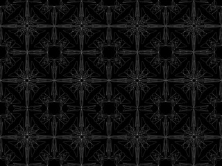black and white seamless pattern