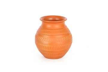 Engraved Clay Pitcher