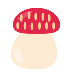 Cute Mushroom Illustration