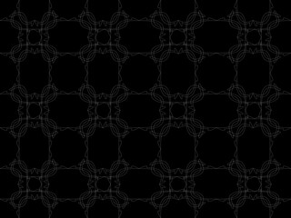 seamless black and white pattern