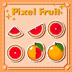 Grapefruit pixel