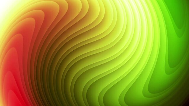 Colorful wavy gradient line. Geometric pattern line waving animation. Vd_1831