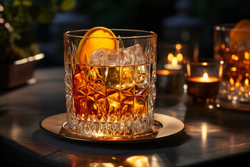 old fashioned cocktail