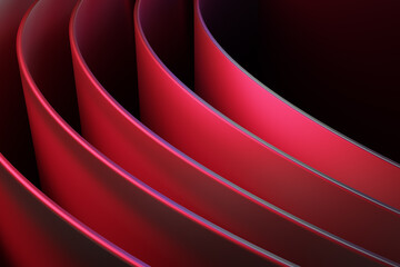 Abstract 3d composition - 648434444