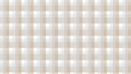Beige and grey plaid fabric texture as a background	