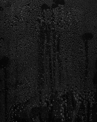 Water droplets on glass panel background backdrop graphic ressource