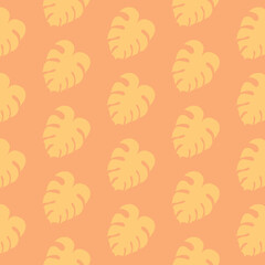Pattern tropikal leaves