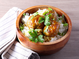 Sweet and sour spicy meatballs