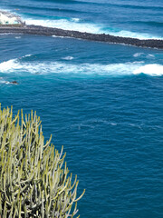 Die Insel Teneriffa im Atlantik