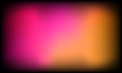 pink and orange color background design with dark side