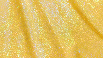 Gold glitter and bokeh for a background.