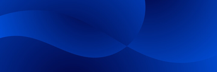 abstract cool blue wave gradient background for business