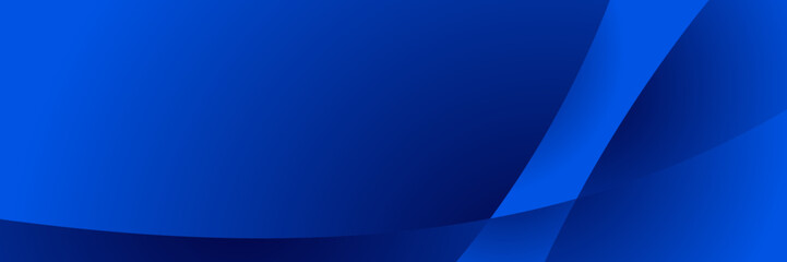 abstract cool blue wave gradient background for business