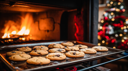Christmas baking, holidays recipe and home cooking, holiday bakes, ingredients and preparation in English country cottage kitchen, homemade food and cookbook