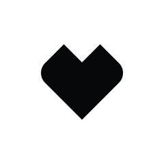 heart icon on white background