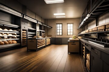interior of a warehouse