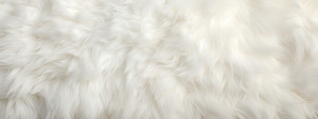 Polar bear fur texture background.