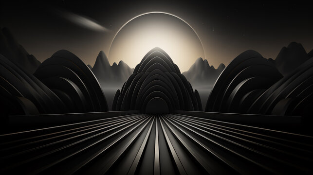 Captivating Film Noir Posters: Immerse in the allure of templates inspired by the Film Noir era.